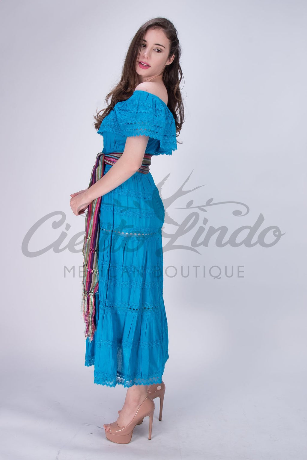 Adalia Maxi Dress Blue
