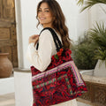 Dove Embroidered Tote Shoulder Bag - Thailand