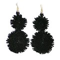 Heather Seed Bead Earrings - Guatemala