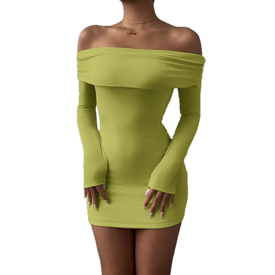 Sculpted One-Shoulder Mini Dress