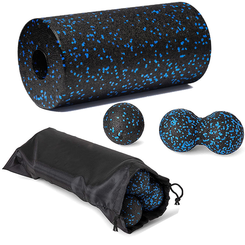 Foam Roller & Massage Ball Set