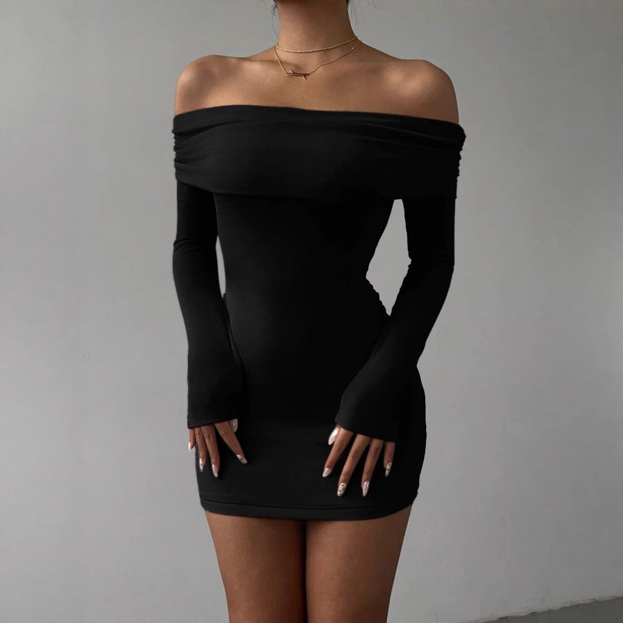 Sculpted One-Shoulder Mini Dress