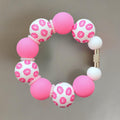 Kiss Me Pink Handle Bracelet - Tumbler Handle Charm