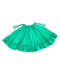 Green Folklórico Skirt — Solid Color