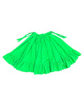 Lime Green Folklórico Skirt — Solid Color