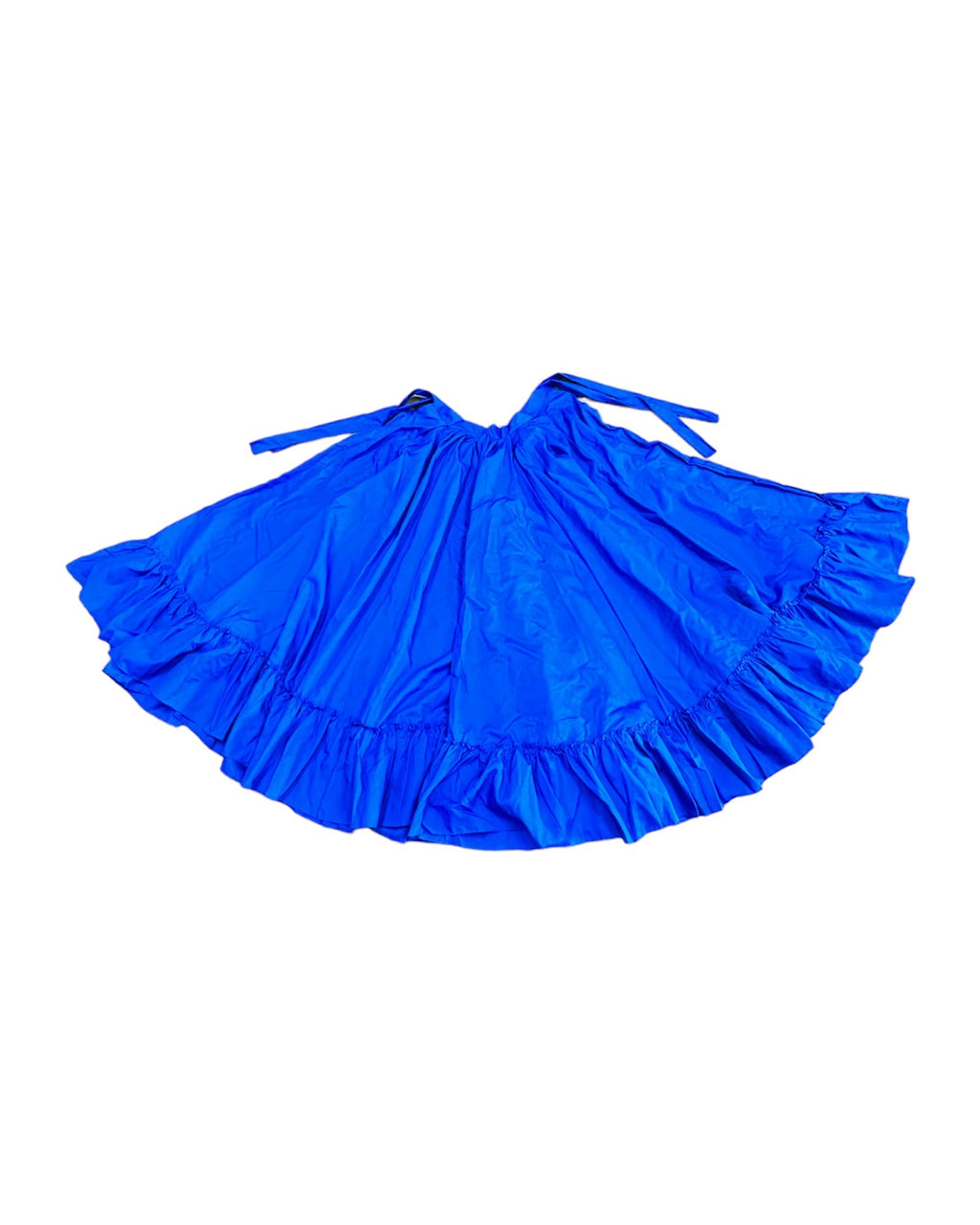 Royal Blue Folklórico Skirt — Solid Color