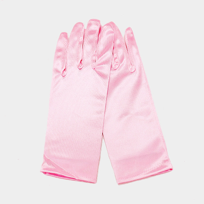 Women's Dressy Satin Wedding Gloves