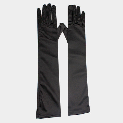Women's Dressy Satin Long Wedding Gloves