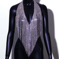 Crystal Tassel Festival Body Chain