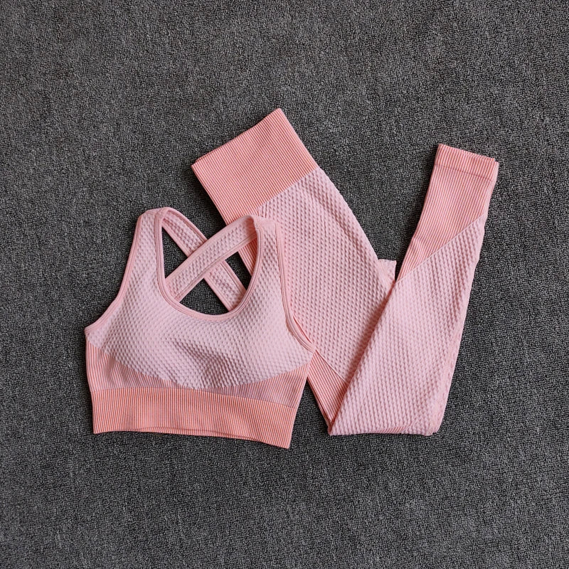 Seamless Long-Sleeve Yoga Set