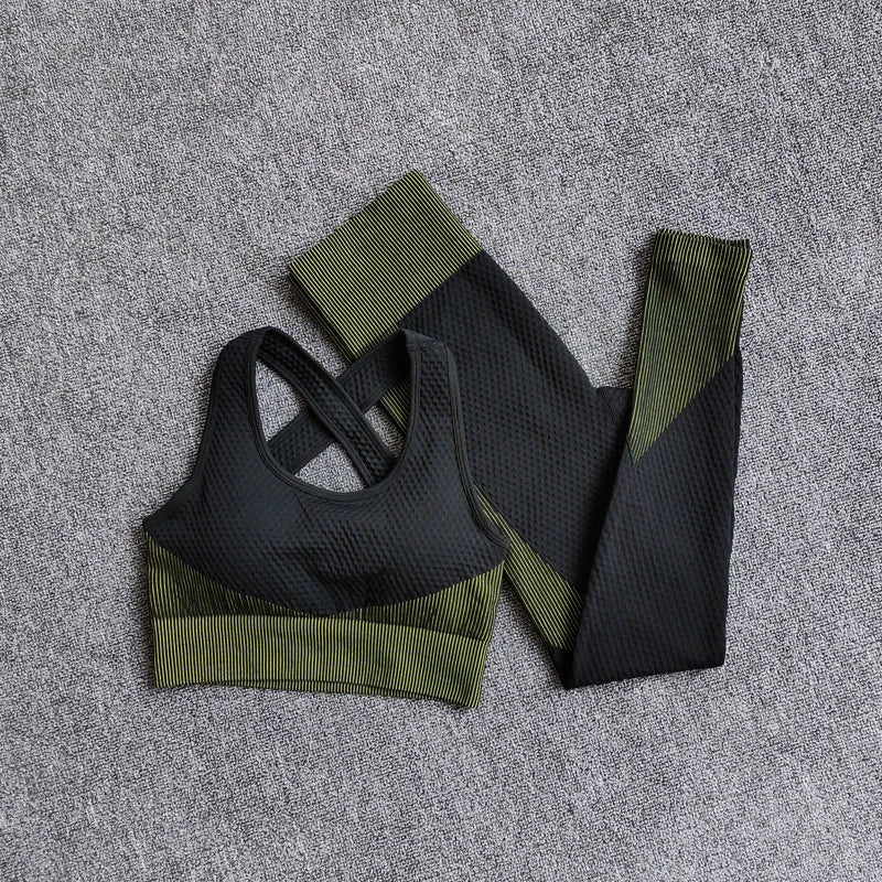 Seamless Long-Sleeve Yoga Set