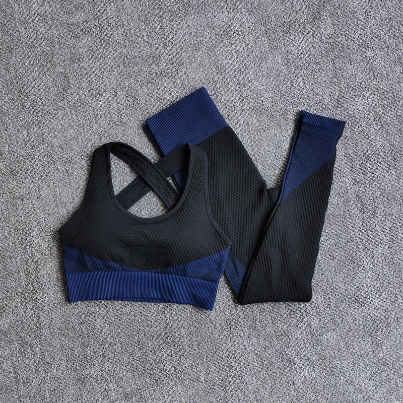 Seamless Long-Sleeve Yoga Set