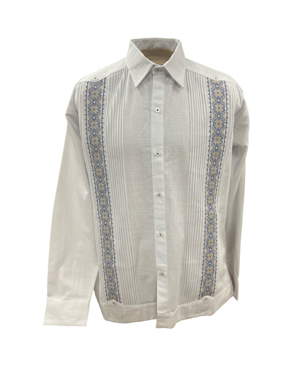 Men's Guayabera Quintana White