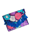 Mexican Embroidered Floral Clutch Bag Multicolor