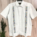 Men’s Guayabera Piramide White
