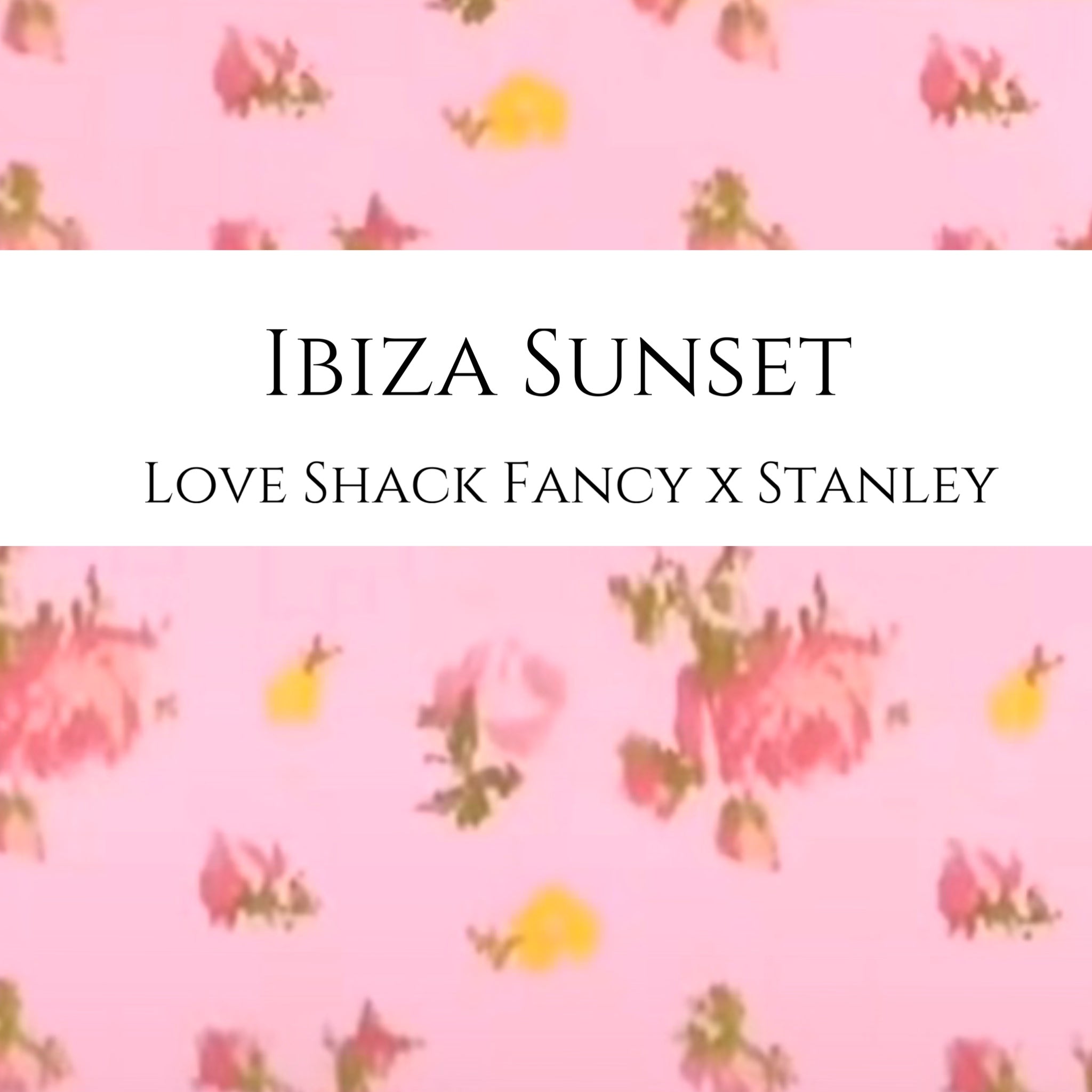 Ibiza Sunset Bar Charm - Tumbler Handle Charm