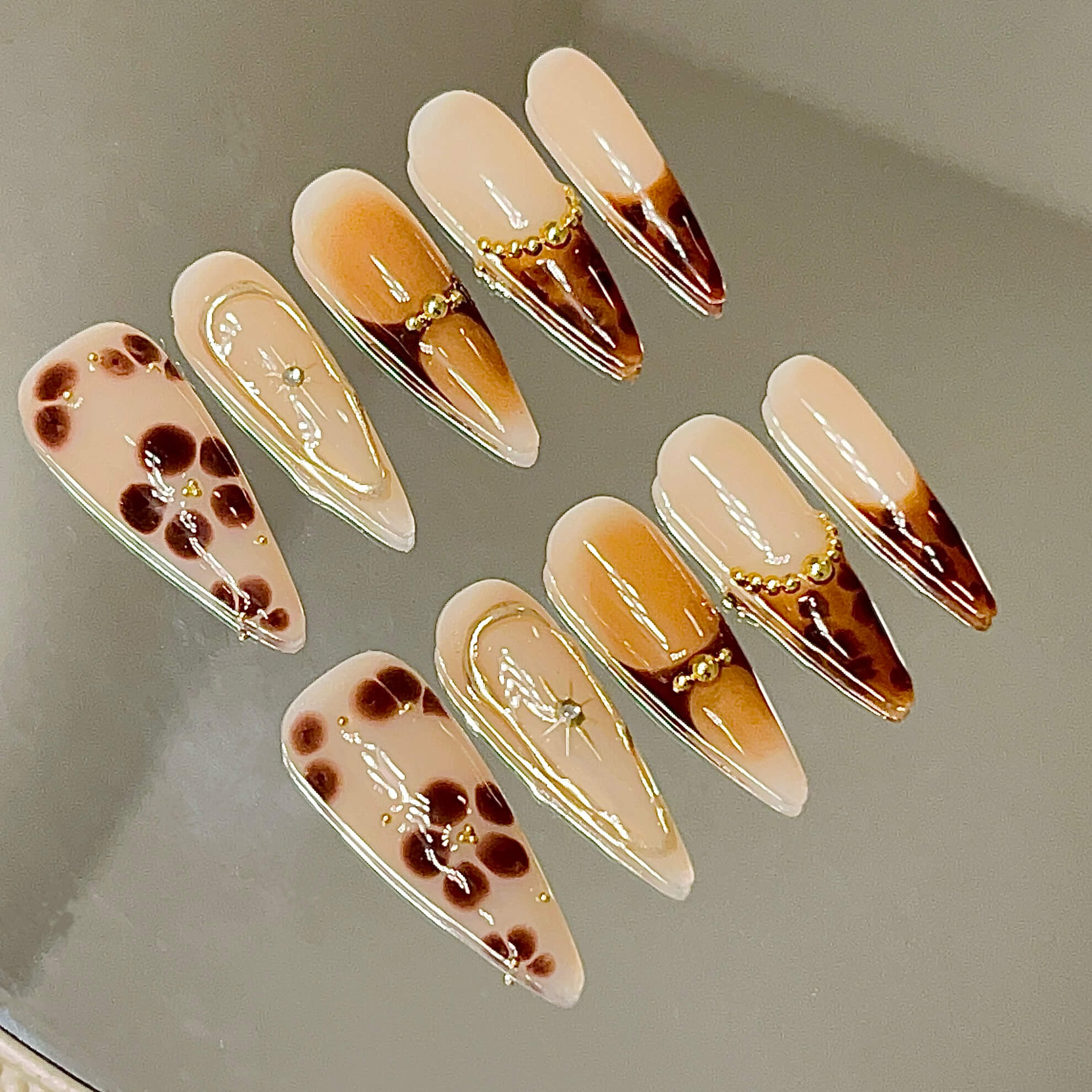 Café Au Lait Stiletto