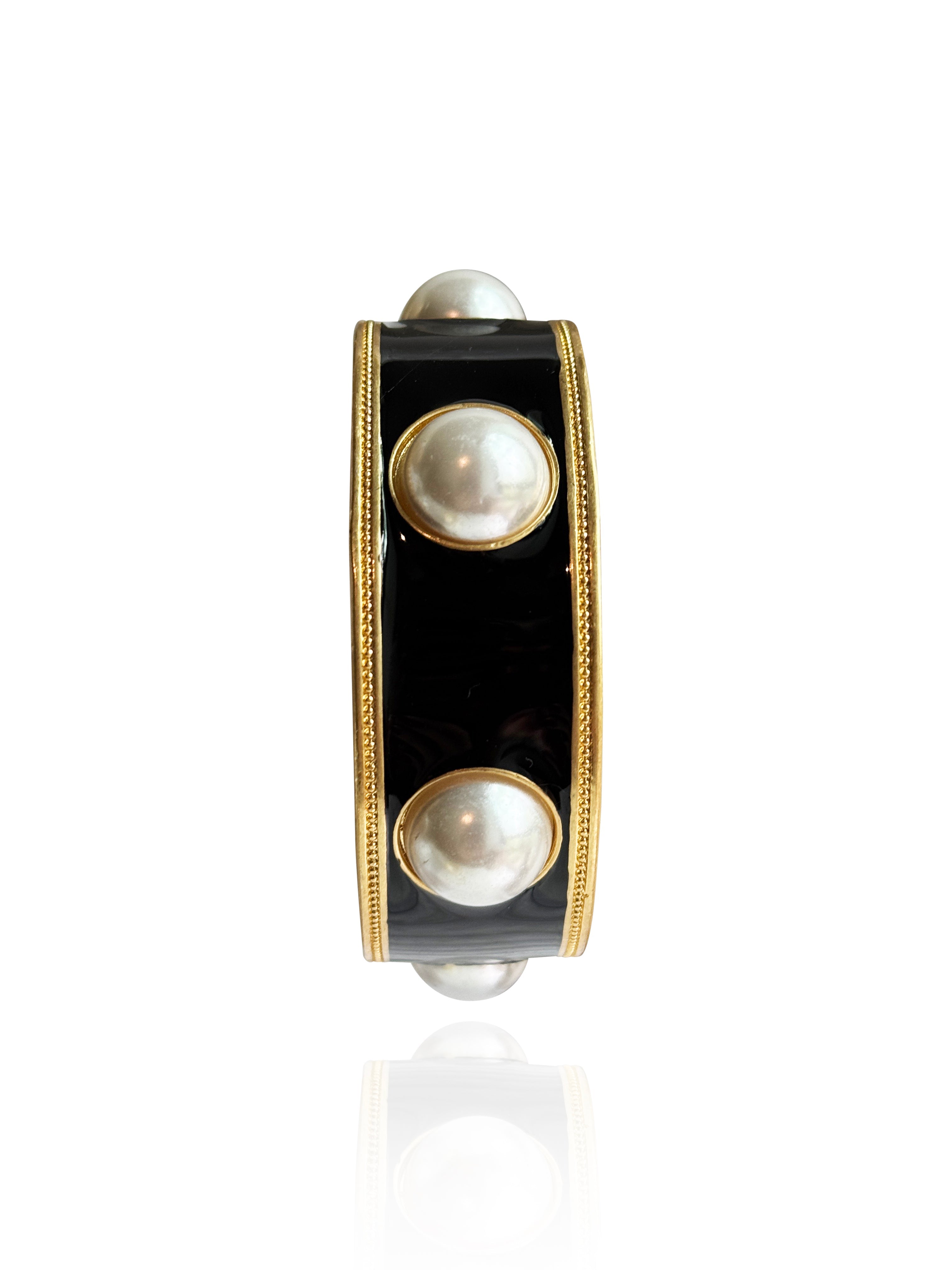 Coco Enamel Bangle