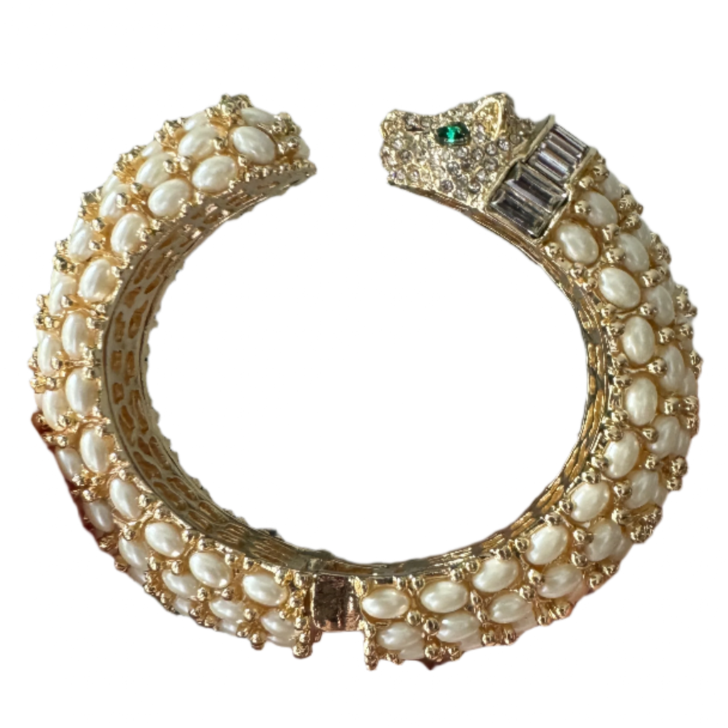Niiki Paris Pearl Panther Bracelet
