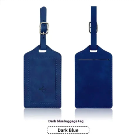 Leather Luggage Tag