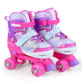 Adjustable Light-Up Roller Skates for Kids | Ages 7–9