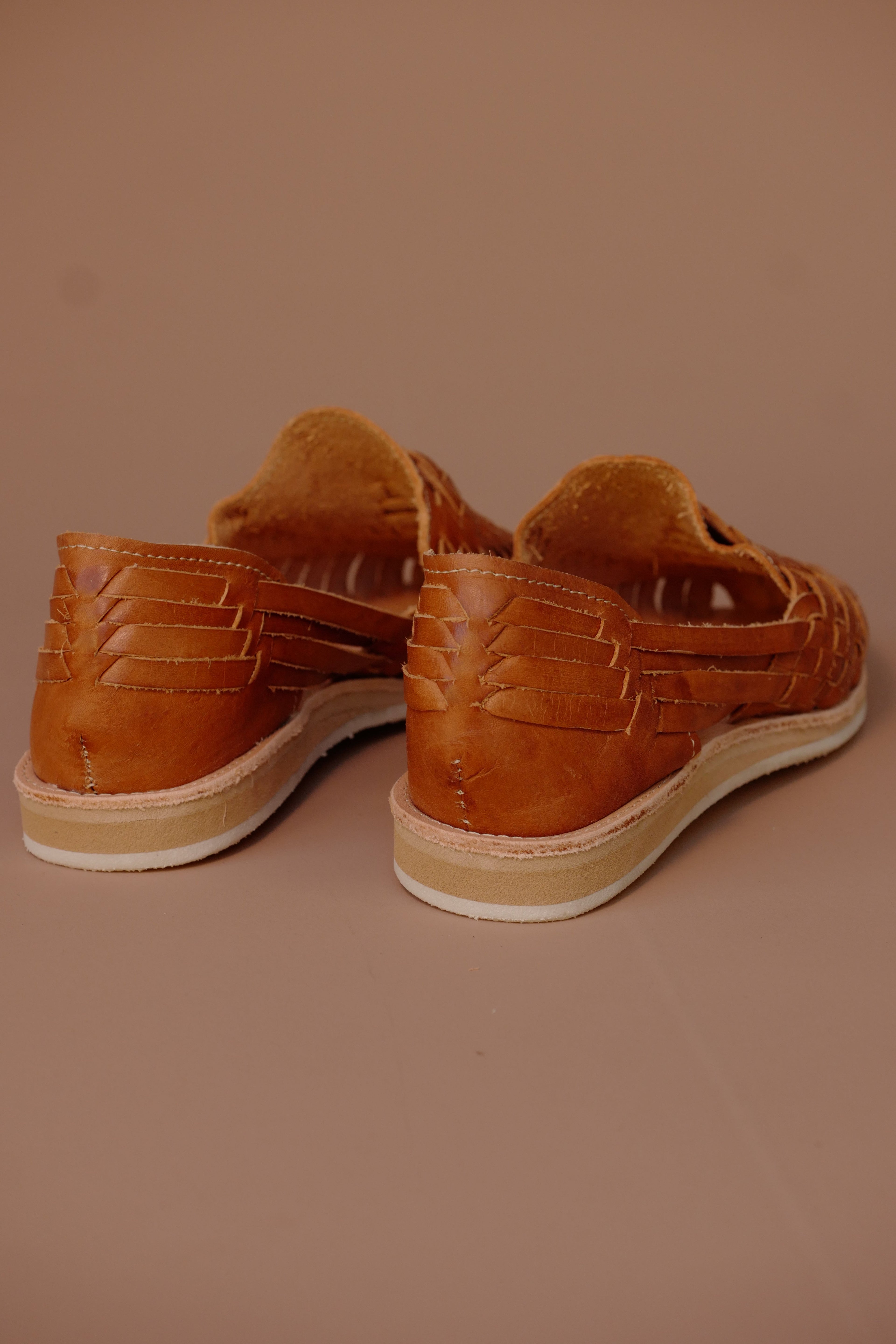 Camel Leather Huarache