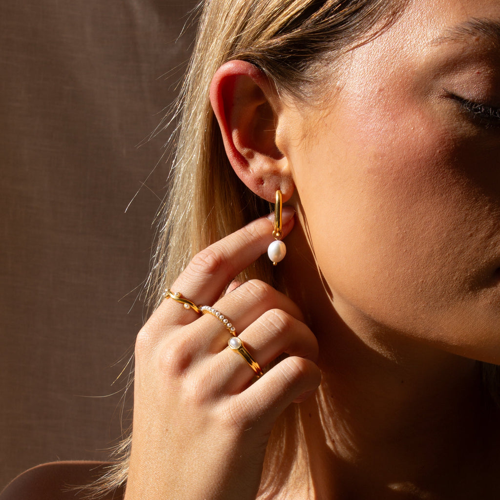 Iris Pearl Ring