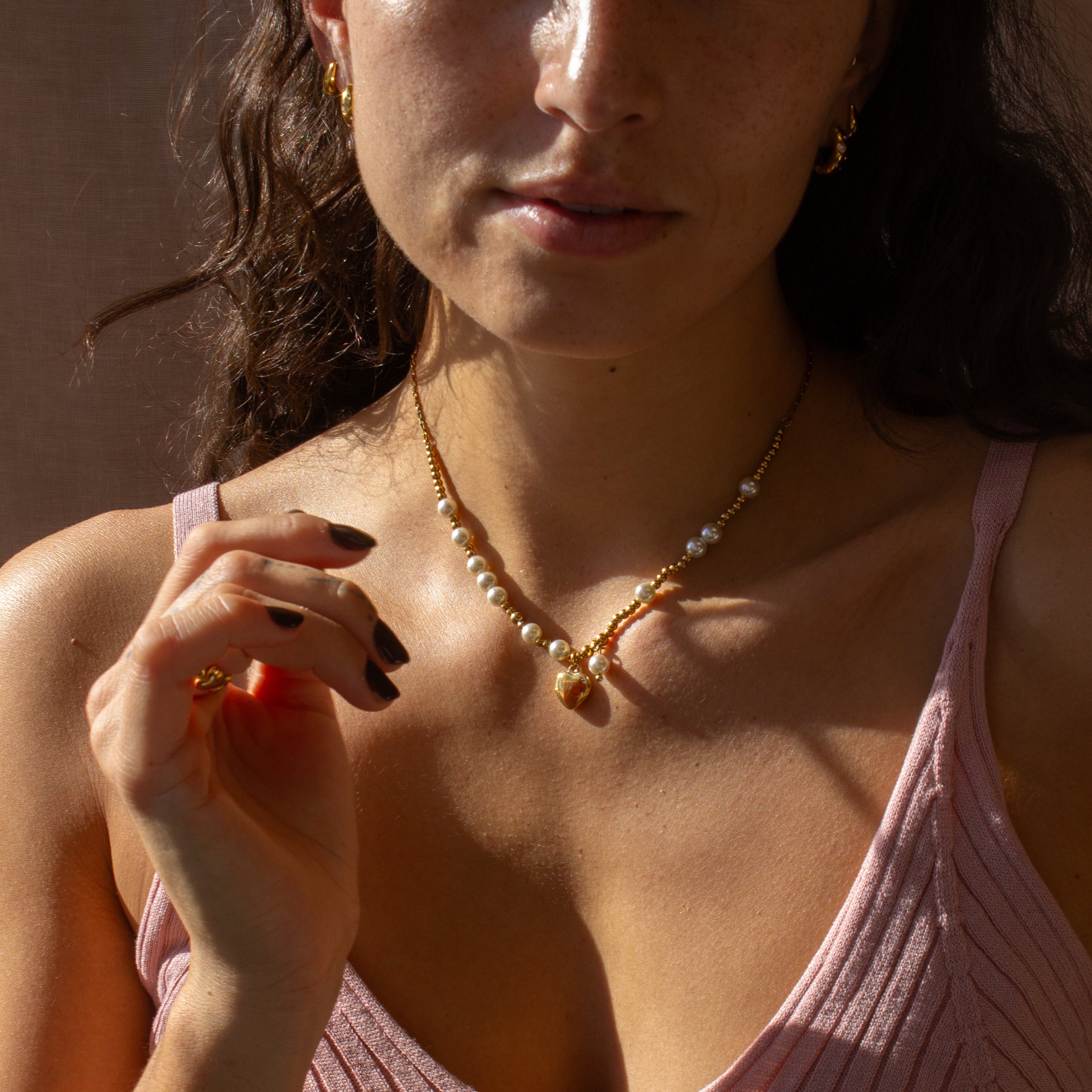 Ashley Pearl Necklace