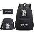 Harry Potter  Badge Pencil Three-piece Backpacks