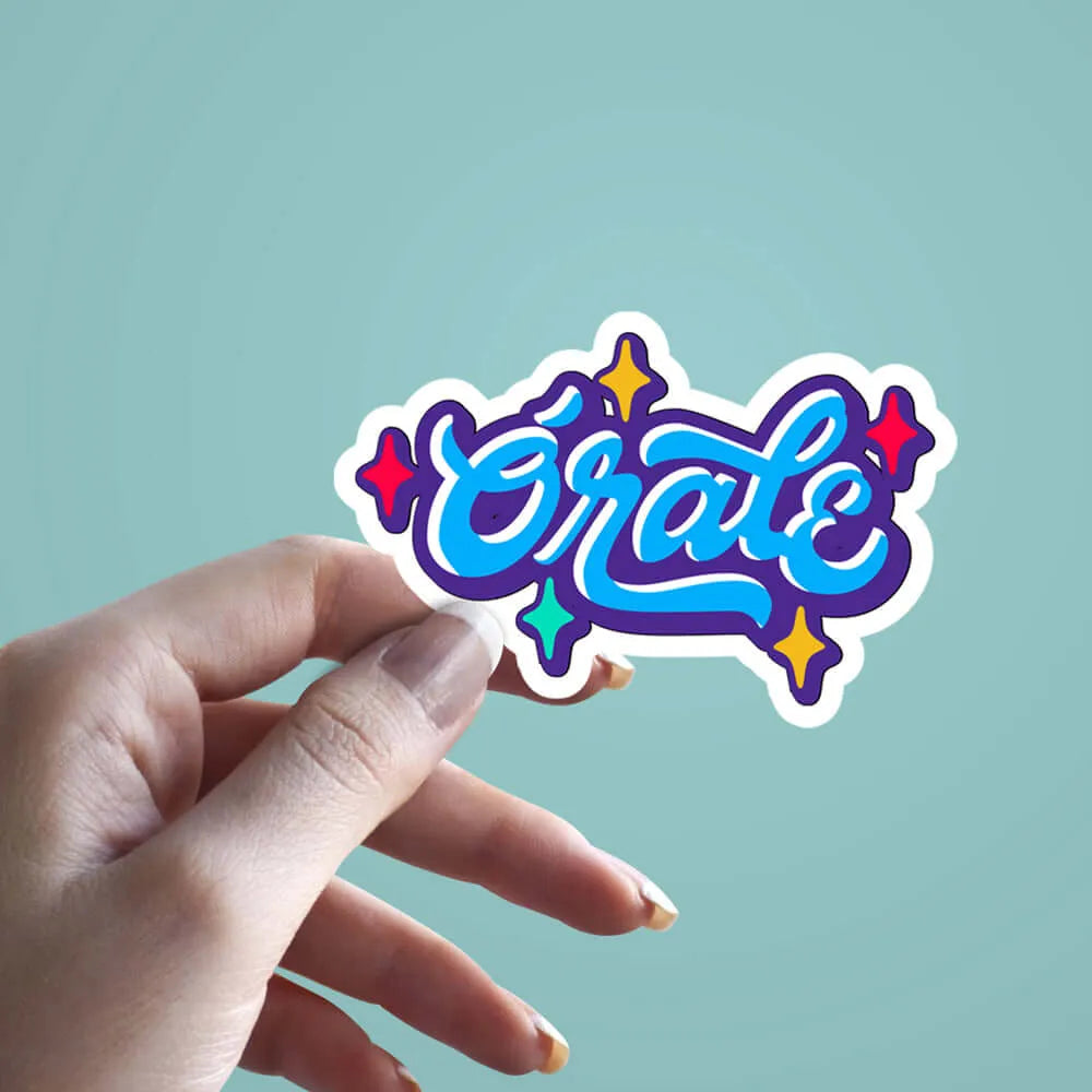 Orale Sticker