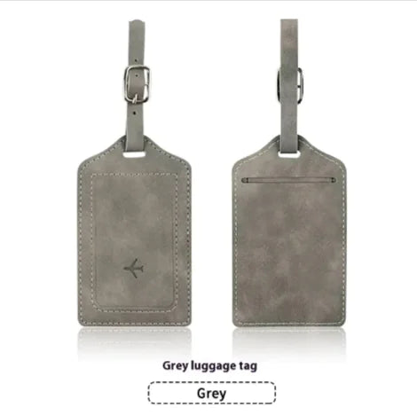Leather Luggage Tag