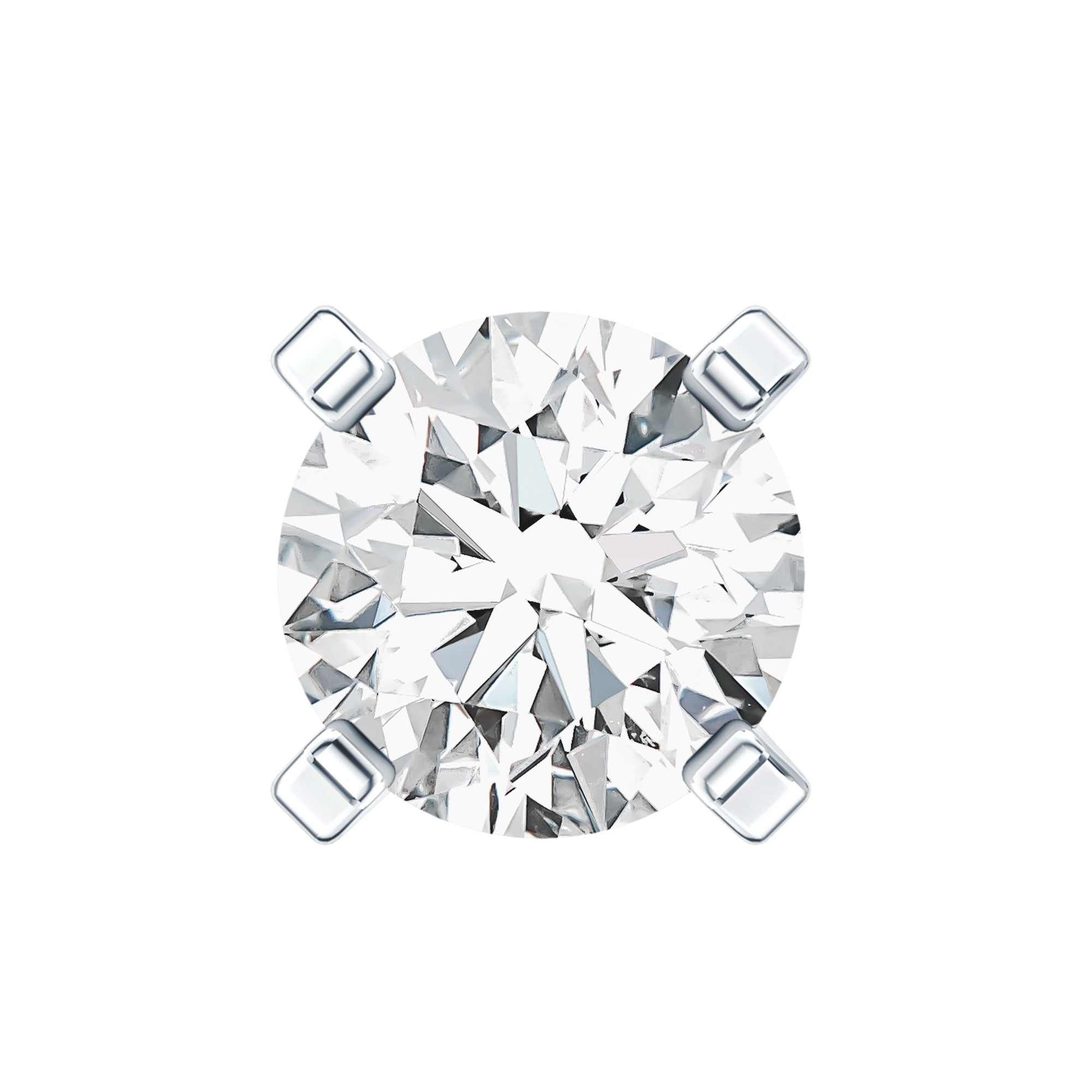 Minimalist Peg Head Set Diamond Nose Pin Stud