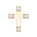 Diamond Cross Cartilage Earring