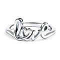 Love Ring in 14k Gold Plated Sterling Silver
