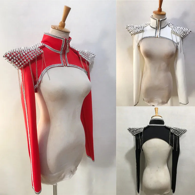 Rivet Shoulder Armor Vest