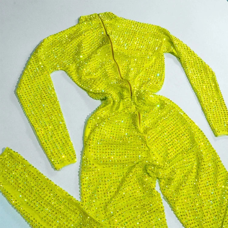 Rhinestone Festival Jumpsuit