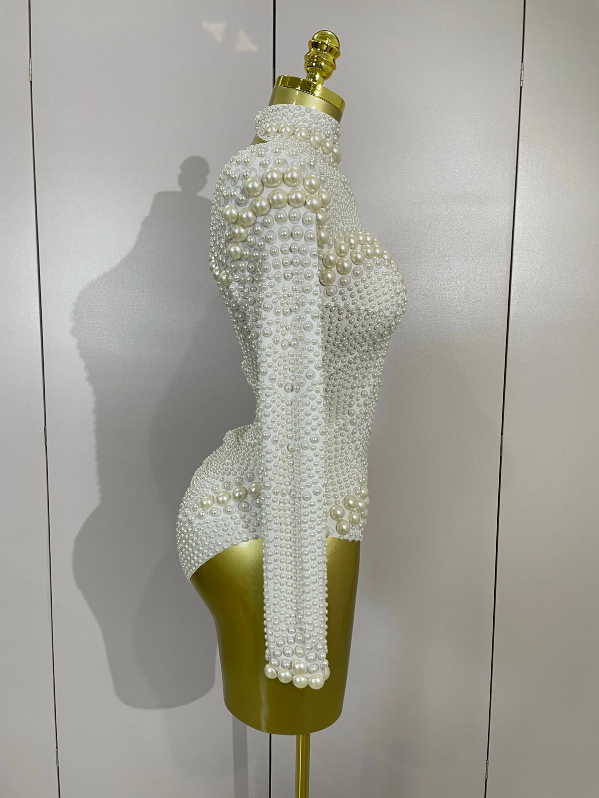 Pearl Long-Sleeve Festival Bodysuit
