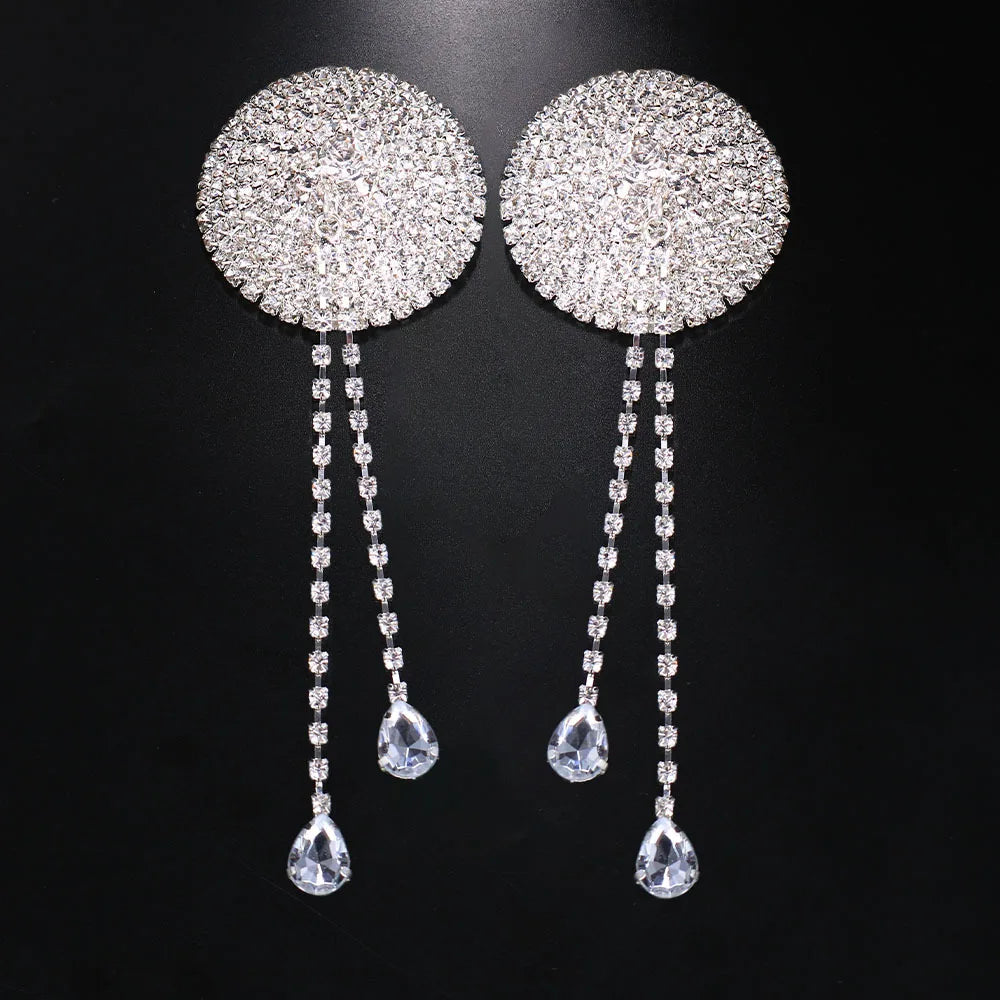 Crystal Tassel Statement Pasties