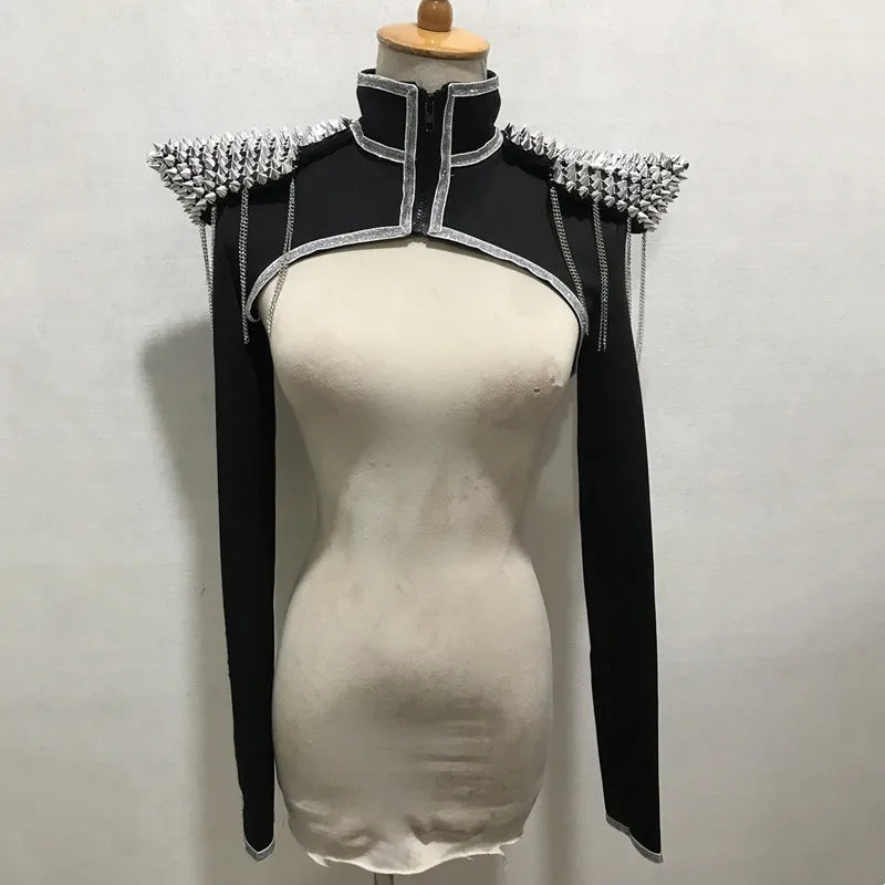 Rivet Shoulder Armor Vest
