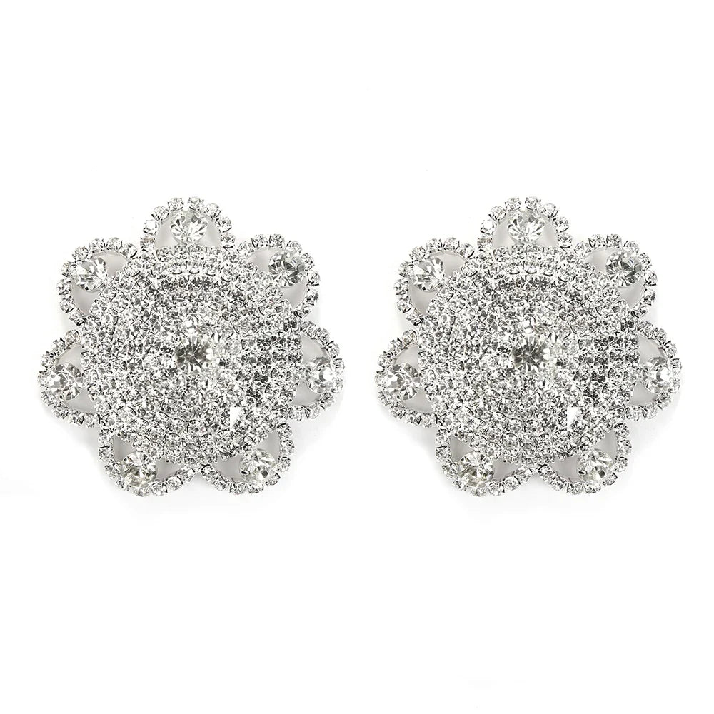 Rhinestone Flower Reusable Pasties