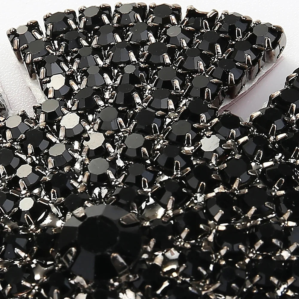 Geometric Rhinestone Reusable Pasties