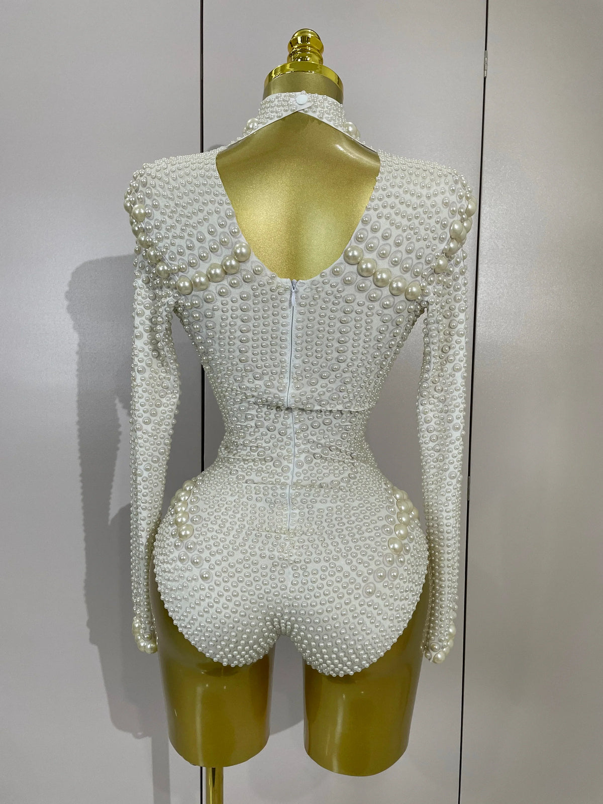 Pearl Long-Sleeve Festival Bodysuit