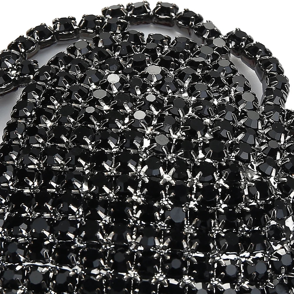 Geometric Rhinestone Reusable Pasties