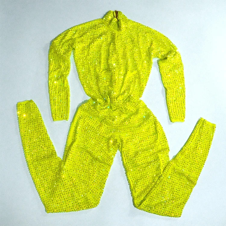 Rhinestone Festival Jumpsuit