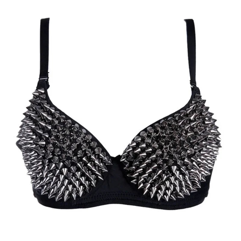 Studded Gothic Rave Bralette