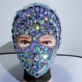 Crystal Rhinestone Festival Face Mask