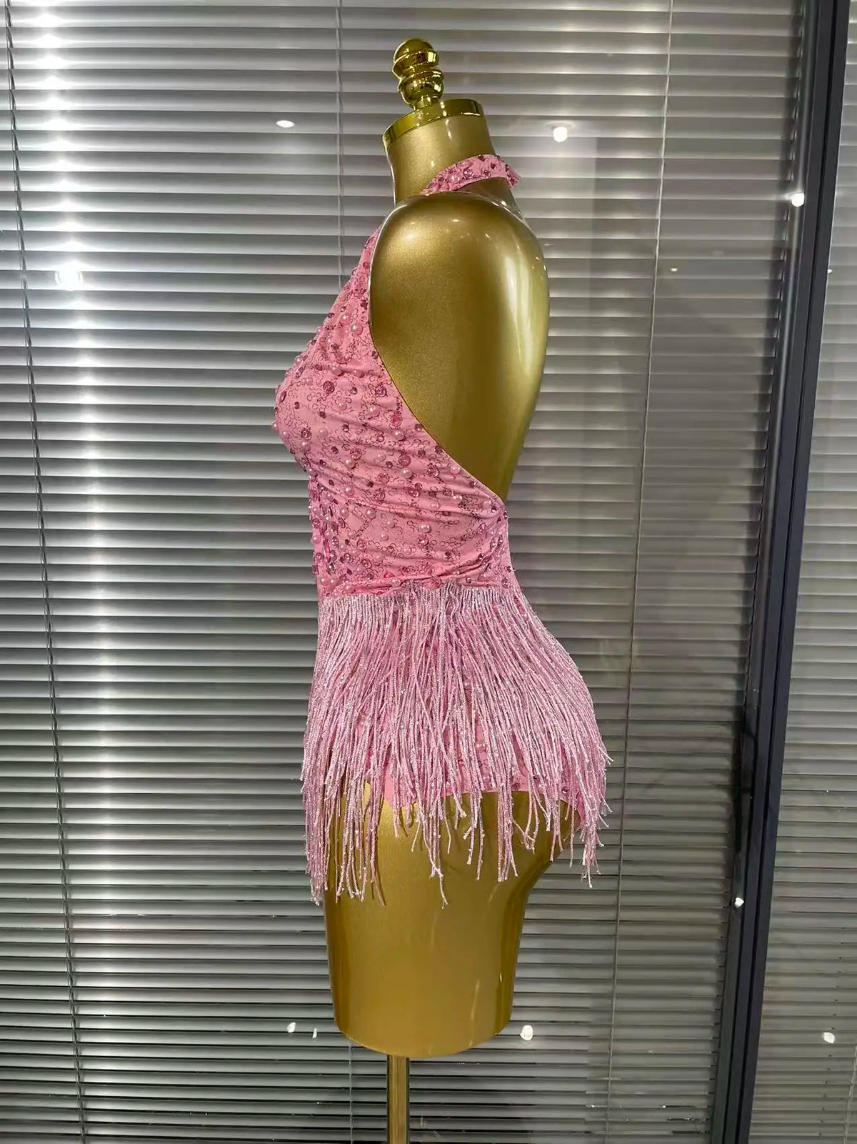 Beaded Tassel Festival Bodysuit