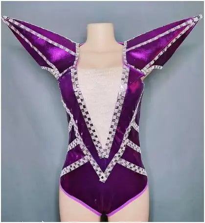 Rock Punk Epaulet Festival Jumpsuit