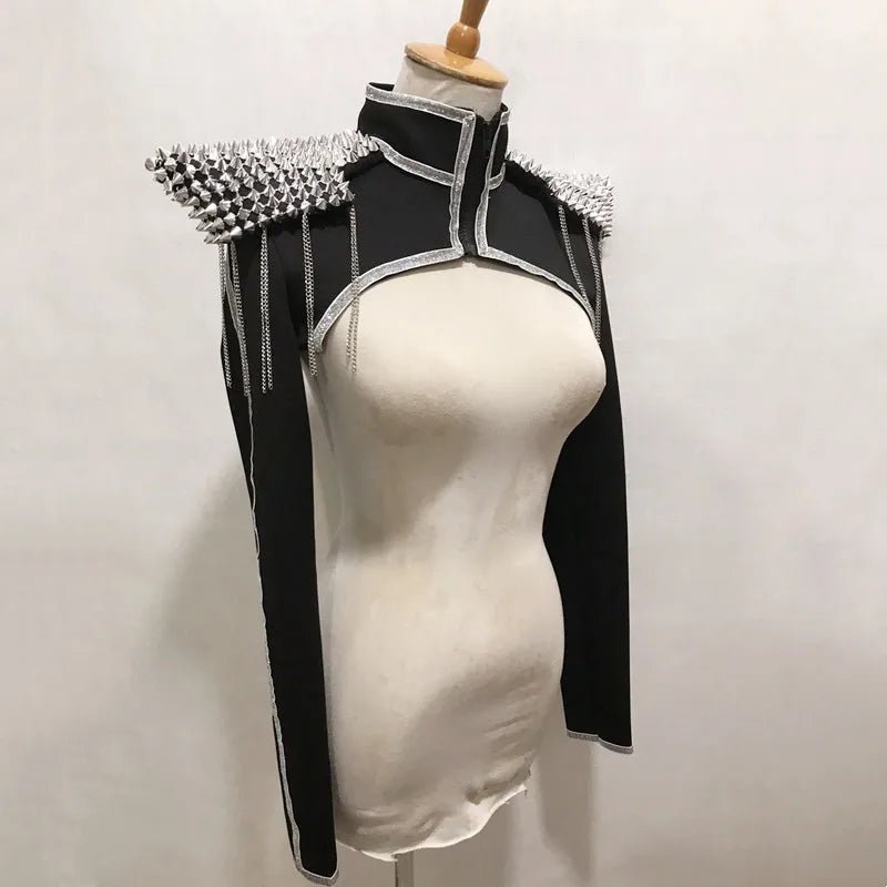 Rivet Shoulder Armor Vest