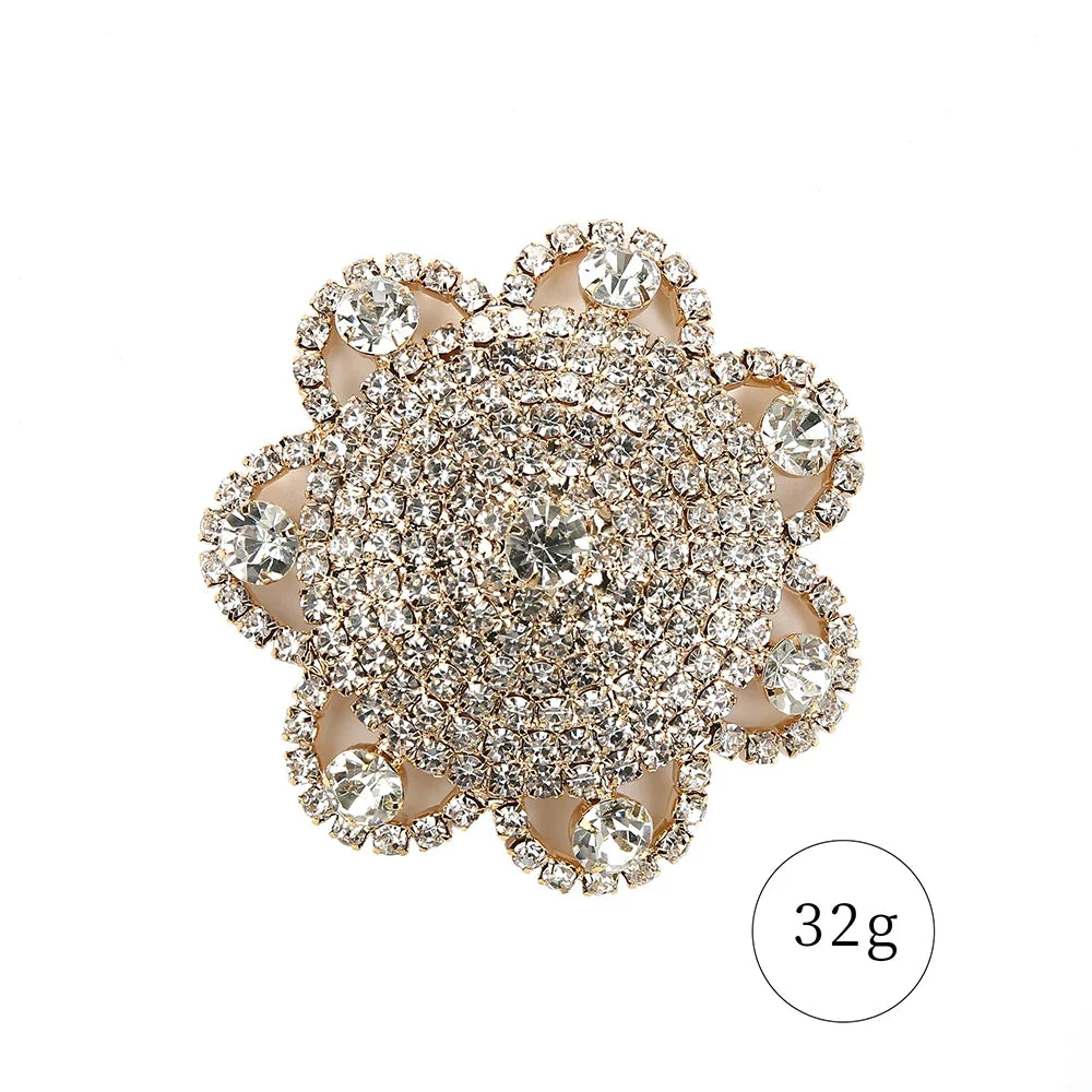 Rhinestone Flower Reusable Pasties